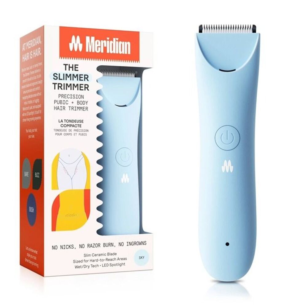 MSRP $74 | Meridian Slimmer Trimmer – Precision Pubic & Body Hair Trimmer